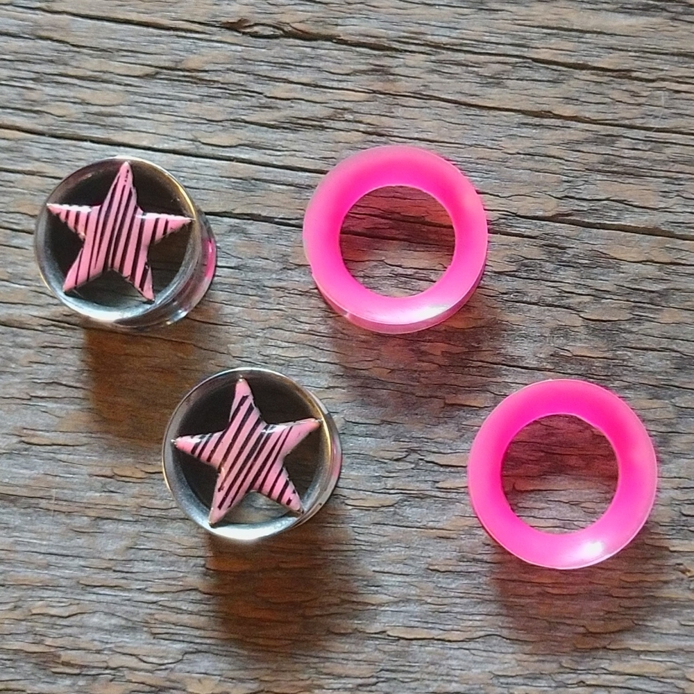 5/8" 16mm pink plugs